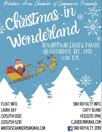 Winters Christmas Light Parade